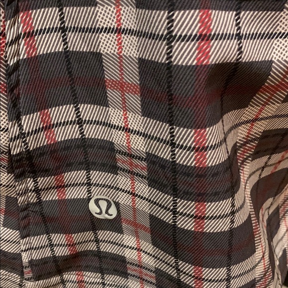 Rare Vintage Lululemon Plaid Double-Breasted Women's Coat - Picture 4 of 5